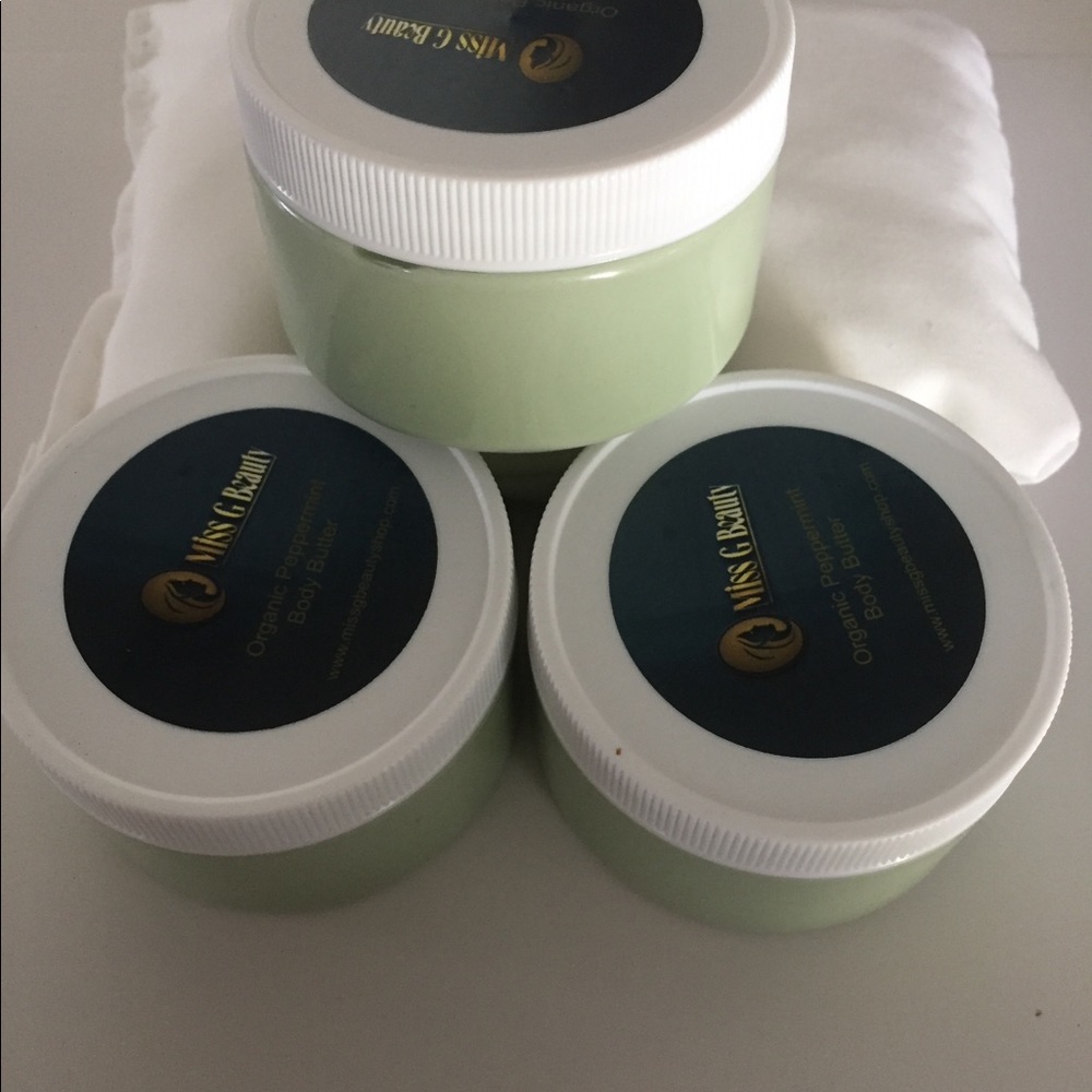 Organic peppermint butter